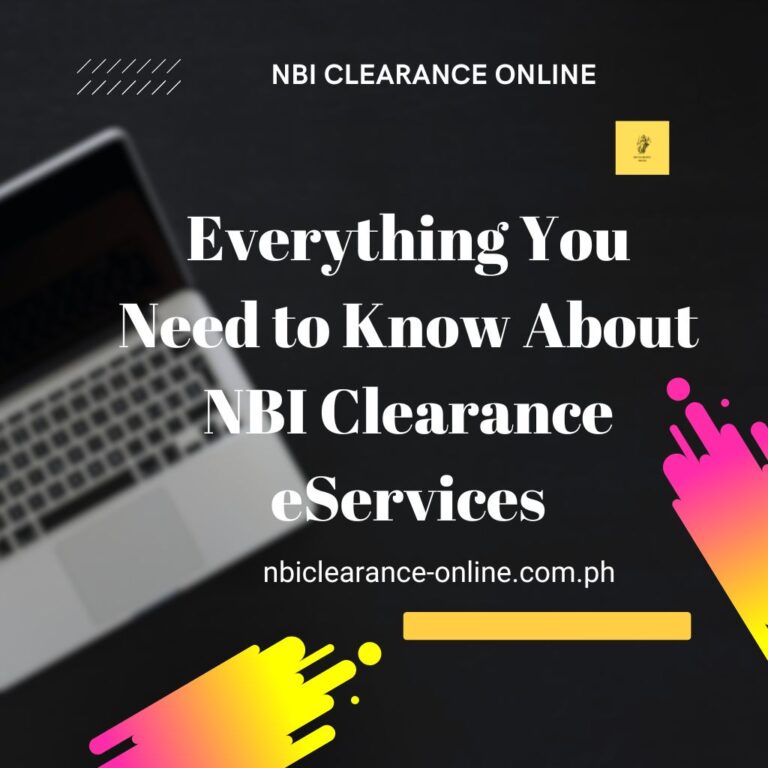 NBI clearance eServices