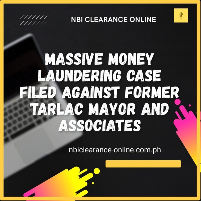 Massive Money Laundering Case Filed Against Former Tarlac Mayor