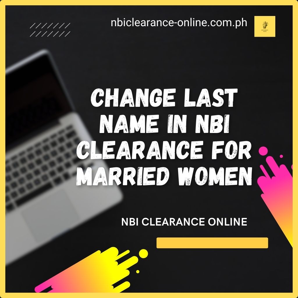 nbi clearance for married women