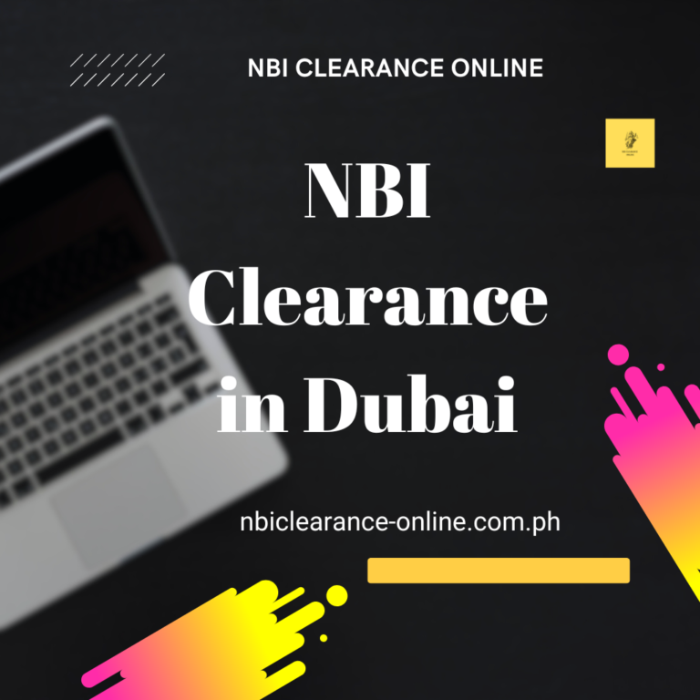 NBI Clearance in Dubai